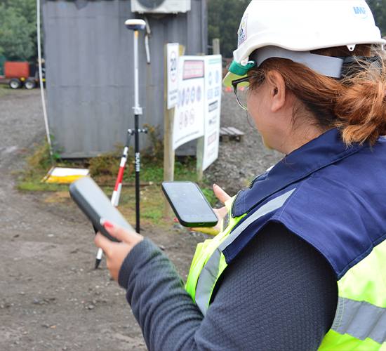 Control de terreno para gestión operacional integrada