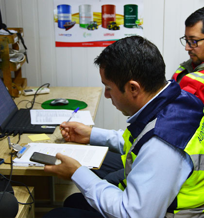 Registro de evidencias para trazabilidad forestal